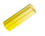 Yellow cone shape 3d
